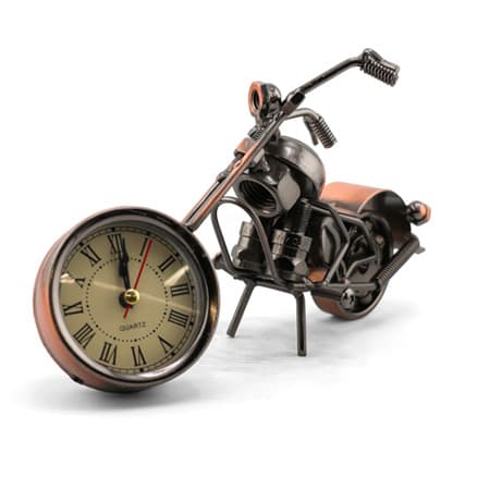 Motorcycle Clock -image