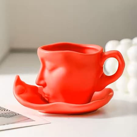 Face Art Coffee Cup-image