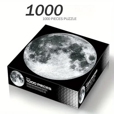 Jigsaw Puzzle - Round Moon Phase-image