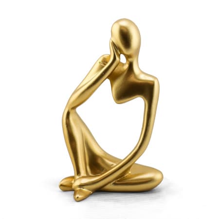 yoga lady statue décor-image
